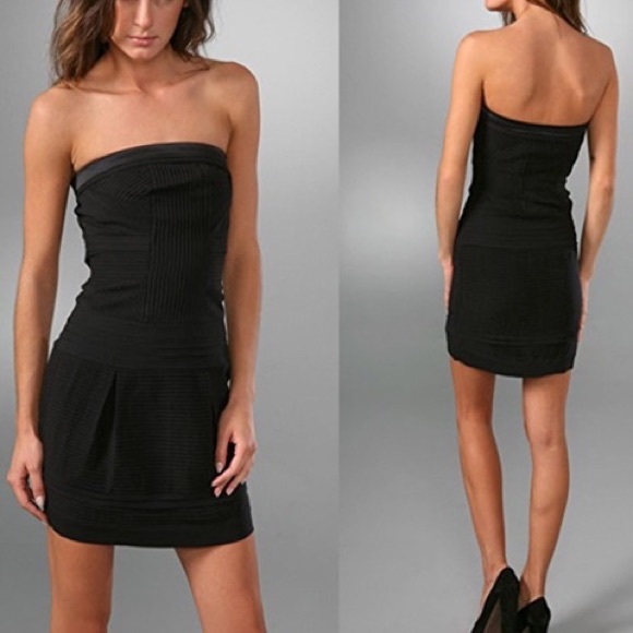 Diane Von Furstenberg Ekat Strapless Dress Size 2 - Picture 1 of 5